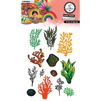 Transparenter Stempel - StudioLight - A lot of corals