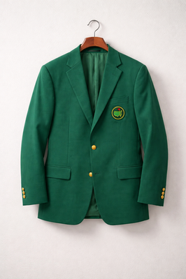 Mens Master Golf Club Tournament Green Blazer Coat Jacket | eBay