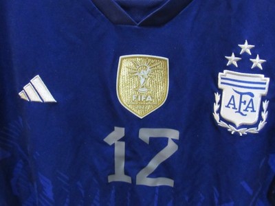 2022 FIFA World Cup Argentina # 12 Soccer Futbol Jersey adult Size