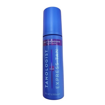 Tanologist 1 Hour Express Tan Mousse Extra Dark Spray for Sweeping Motions 200ml