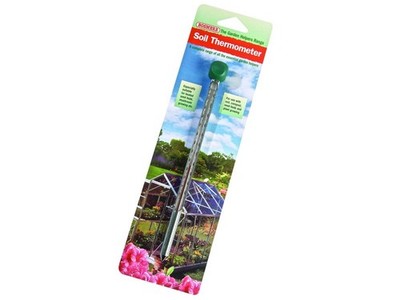 SOLARTHERMOMETER BODENMESSGERÄT BODEN RASEN GARTEN BOSMEN