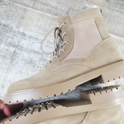 Saint Morta Legion Mens Ankle Boots Sz 11 Tan Suede Comfort 