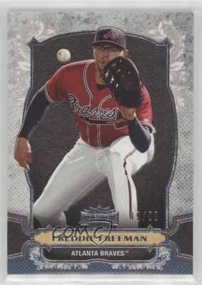 2014 Topps Triple Threads Onyx 19/50 Freddie Freeman #93 j6a
