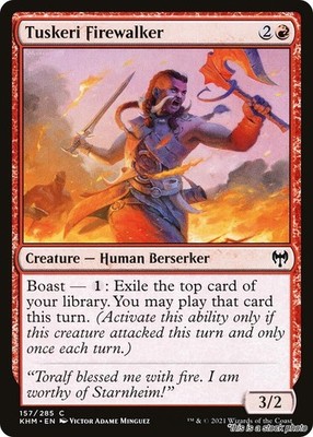 MTG Tuskeri Firewalker [KHM - 157] LP
