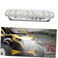 Front Hood Scoop Spotlight for 2024 Can-Am Maverick R, LED Auxiliary Lamp