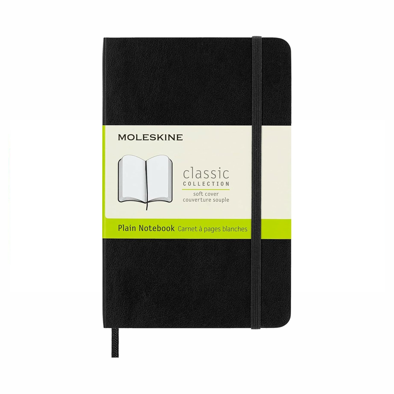 Moleskine Classic Collection Pocket Soft Cover Notebook - Black - Plain - Image 6