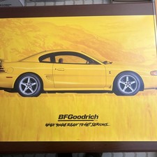 Ford Mustang Cobra BFGoodrich Tires 24” x 36” Promo Poster