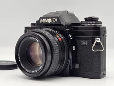 [N.MINT] Minolta X-700 MPS Black Film Camera + MD 50mm F1.7 Lens From Japan