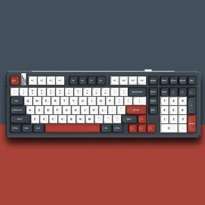 Y-FRUITFUL K102 102 Keys Tri-Mode Keyboard Gasket Structure Mechanical Gaming