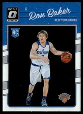 RON BAKER 2016-17 DONRUSS OPTIC RC NEW YORK KNICKS #200