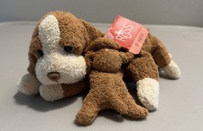 NWT Russ Berrie Luv Pets Hound Dog Plush Bundles 8" Stuffed Animal Mom  Puppy