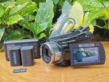 43932 Sony HDR-SR8 Camcorder NTSC Tested w/ Charger w/o Station