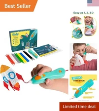 Essentials 3D Pen Set for Kids, Easy to Use, Learn from Home Art Activity Set...