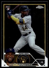 2023 Topps Chrome Update #USC177 Andruw Monasterio RC