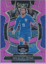 2025-26 Panini Select FIFA World Cup Michael Olise Pink Mojo /399 #77 France