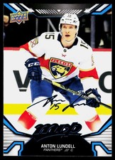 2022-23 Upper Deck MVP Blue Script Anton Lundell #99 Florida Panthers