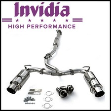 Invidia N1 Stainless Steel Tip Cat-back Exhaust System Fits 2013-2023 Subaru Brz Invidia N1 Stainless Steel Tip Cat-back Exhaust System Fits 2013-2023 Subaru Brz