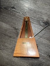 Vintage 1950's Seth Thomas 7 Wind Up Musical Speed Metronome De Maelzel