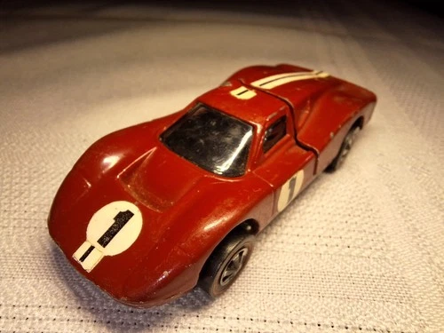 1968 Hot Wheels Redline 1968 Ford MK 4 MK IV Vintage Diecast  Red