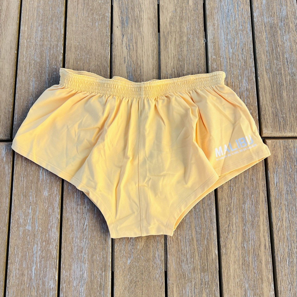 JJ Malibu mens yellow stretch-it 2