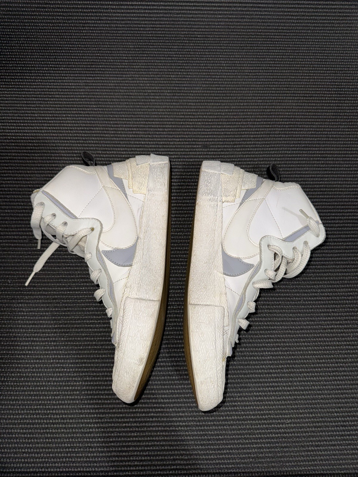 Size 9 - Nike sacai x Blazer Mid White Grey thumbnail 3