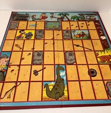 Vintage FLINTSTONES Game *Board Only* 1961 Transogram Stoneage Made In USA