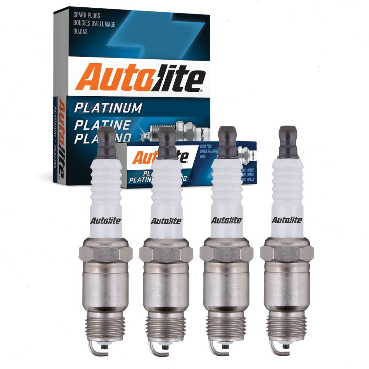 4 pc Autolite Platinum AP23 Spark Plugs for D10A ARF22 5332 400 3547 2771 bv