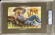 MIRANDA LAMBERT POSTCARDS FROM TEXAS VINYL ALBUM INSERT HAND SIGNED PSA DNA AUTO