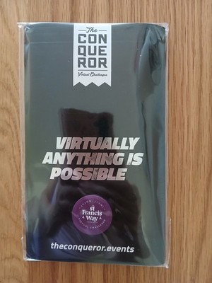 Conqueror Virtual Challenge Medal St Francis Way