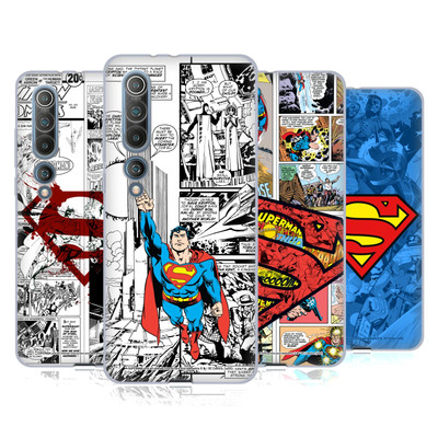OFFICIAL SUPERMAN DC COMICS COMICBOOK ART SOFT GEL CASE FOR XIAOMI PHONES