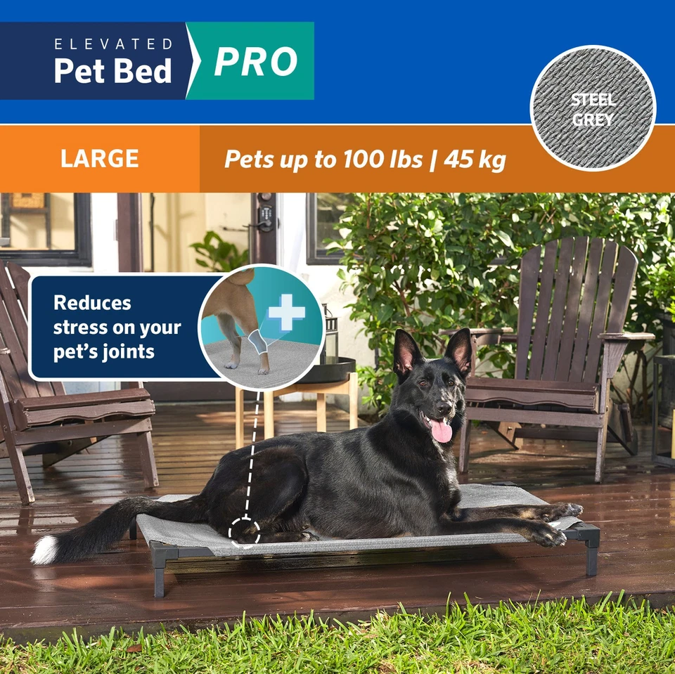 Coolaroo The Original Elevated Pet Bed Pro Standard Size  3 Colors Avaliable NIB - Image 4 of 4