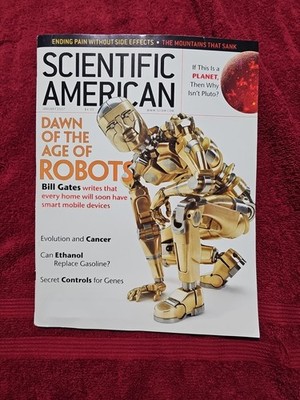 Scientific American Magazine January 2007 Dawn of the Age of Robots