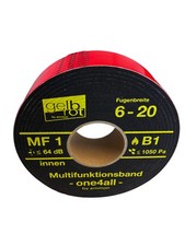 gelbrot Multifunktionsband 80mm Fugenbreite 6-20 mm Dichtungsband Kompriband 8m