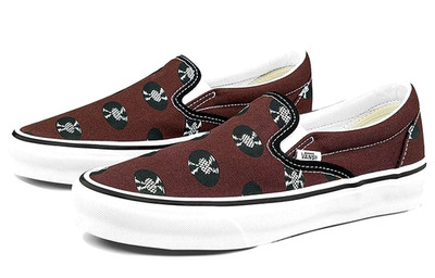 Vans Vault x Wacko Maria Brown Records Slip-On OG Classic LX Limited Edition
