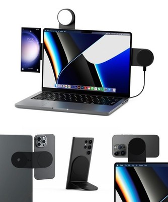 Rolling Square Edge Pro Magnetic Phone Holder Stand Light