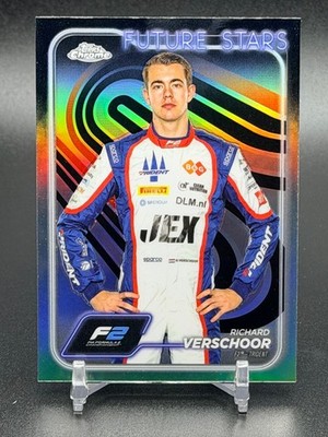 2024 Topps Chrome F1 RICHARD VERSCHOOR #37 F2 Silver Refractor