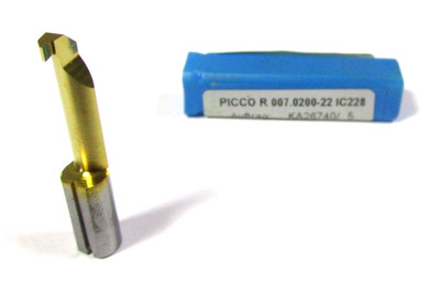 ISCAR VHM Mini Bohrstange PICCO R 007.0200-22 IC228 Schneideinsatz Neu H60021