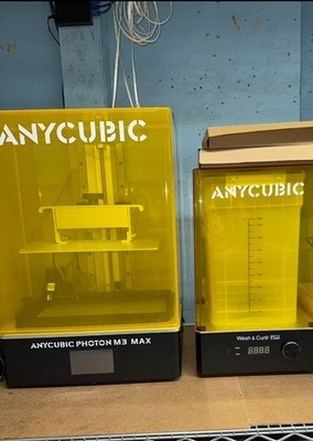 Anycubic Photon M3 Max LCD 3D Printer with Wash Station - new
