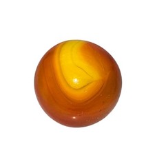 Orange Yellow CORKSCREW AKRO Agate 15.65 mm