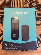 AODELAN WTR-2 Wireless Timer Remote Shutter Release for Cameras