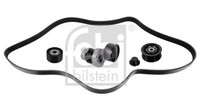 Keilrippenriemensatz Febi Bilstein 183553 FÜR Dacia Renault Poly V Riemen KIT