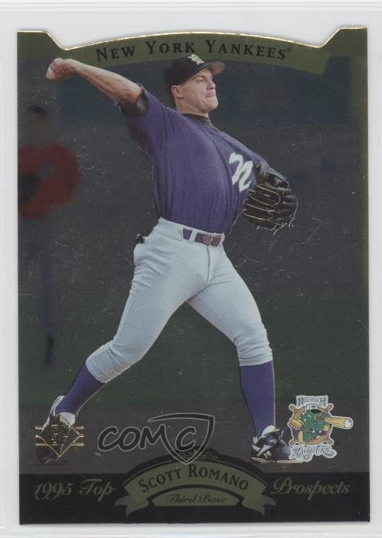 1995 SP Top Prospects Scott Romano #116 2f5