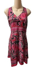 NWT 100% Silk Retro Swirl Print Nine West Dress - New With Tags - Sz 4