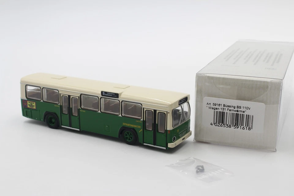 Brekina Büssing BS110 "Wagen 131" aus Graz (A) Nr. 59161 1:87 /BRN2678 - Bild 1 von 1