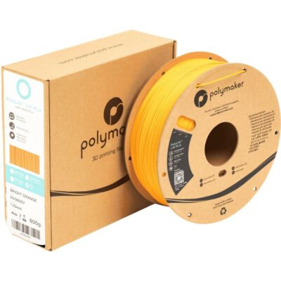 LW PLA Polymaker Polylite Filament Bright Orange 1,75mm 800g 3D Druck