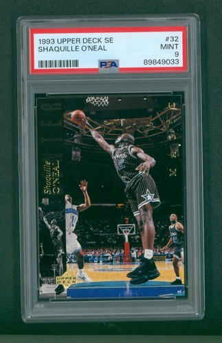 1993 Upper Deck SE Basketball Card - #32 Shaquille O'Neal, PSA 9 MINT - 第 1/1 張圖片