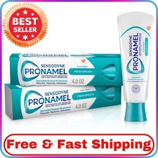 Sensodyne Pronamel Fresh Breath Toothpaste Sensitive Teeth 4oz 2 Pack