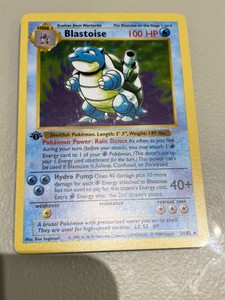 Pokemon 1st Edition Shadowless Blastoise | eBay