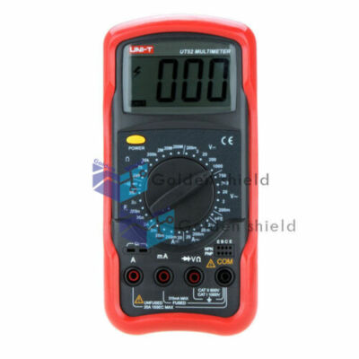 UNI-T UT52 Messgerät Universally kapazität Widerstand Multimeter Ohm Kapazität