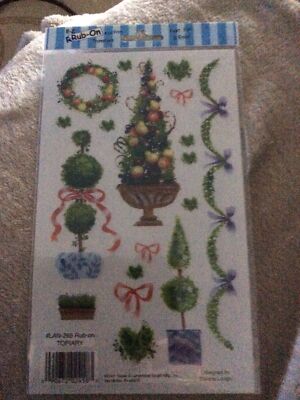 E-Z Rub-On Transfers Topiary - Basteln, Kartenbasteln, Scrapbooking - #LAN-265